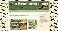 Desktop Screenshot of greatmustachesinhistory.com