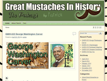 Tablet Screenshot of greatmustachesinhistory.com